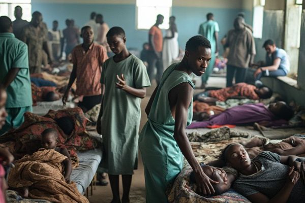 Goma : hôpitaux submergés par l&rsquo;afflux de blessés de guerre