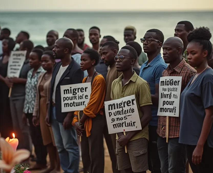 Hommage poignant aux migrants disparus en mer au Sénégal