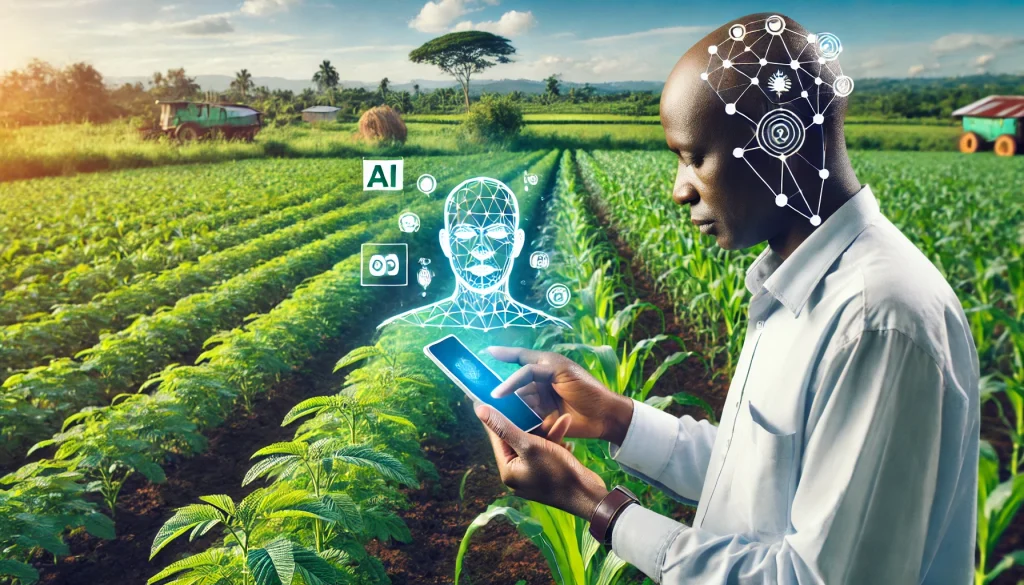 impact de l'intelligence artificielle sur l'agriculture africaine diagnostic mobile en action