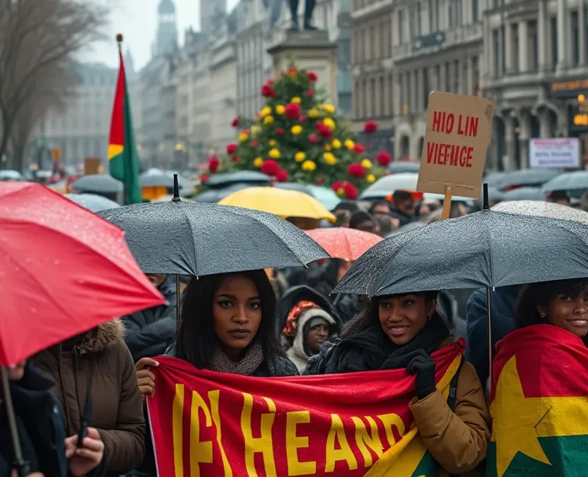 Diaspora congolaise en Belgique : manifestation pour la paix