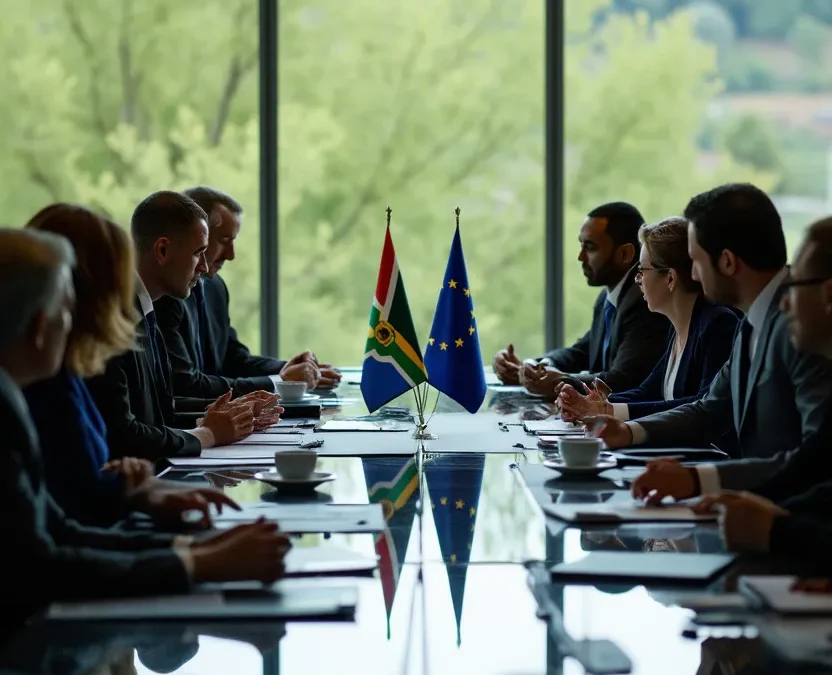 Afrique du Sud-UE : sommet diplomatique clé sur fond de tensions