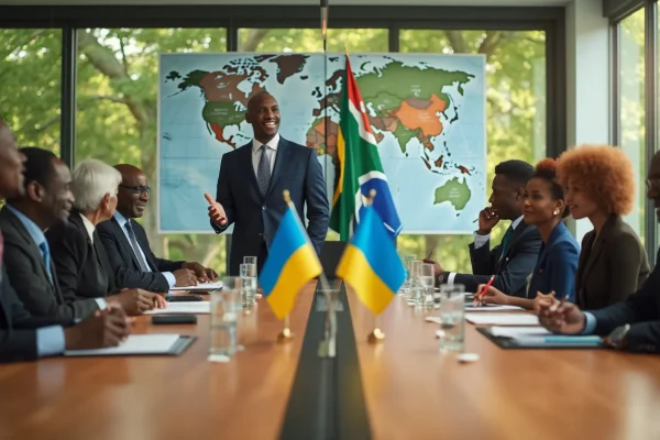 Zelensky en Afrique du Sud : visite éclair et appel à la paix