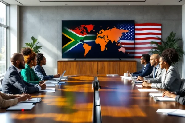 Tensions USA-Afrique du Sud : Ramaphosa en mission diplomatique