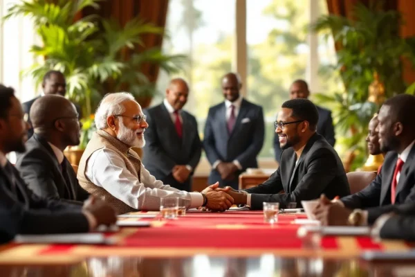 Modi au Ghana : les dessous d&rsquo;une visite stratégique pour l&rsquo;Inde et l&rsquo;Afrique