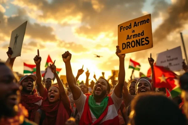 Soudan : une attaque de drone sème la panique lors d&rsquo;un rassemblement pro-armée