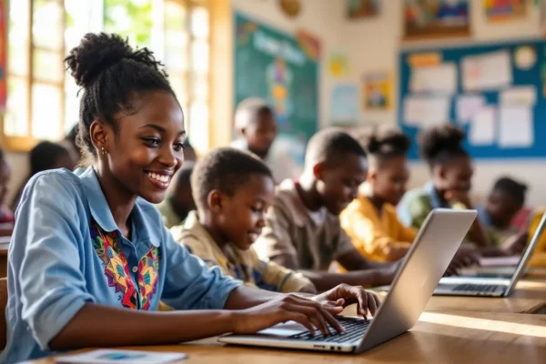Révolution numérique en Centrafrique : l&rsquo;e-learning, espoir inattendu pour 1,5M d&rsquo;élèves