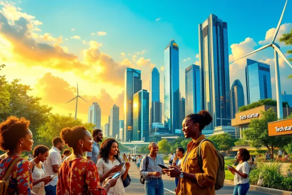 L&rsquo;Afrique, nouveau géant économique : la croissance explosive qui bouleverse le monde en 2025