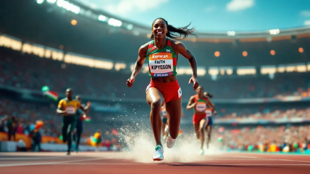 Mondiaux d&rsquo;athlétisme: insatiable Faith Kipyegon sur 1500 m, Cordell Tinch roi du 110 m haies