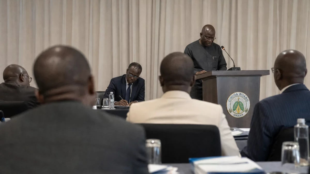 À Accra, le cacao ghanéen vacille entre maladies, pluies excessives et orpaillage avant la campagne 2026-2027