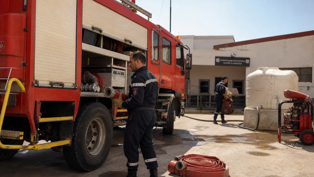 Canicule et feux de végétation en Algérie : la Protection civile sous pression dans 45 provinces
