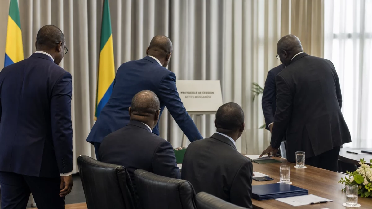 Au Gabon, le dossier du manganèse devient le test décisif d’une stratégie de transformation industrielle et ferroviaire