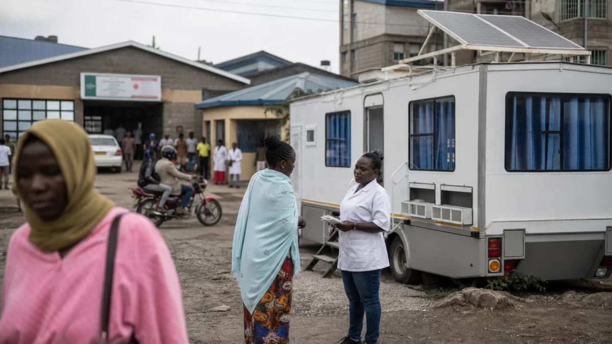 Au Kenya, une ambulance solaire teste les limites des soins dans les zones isolées et redéfinit l’urgence médicale