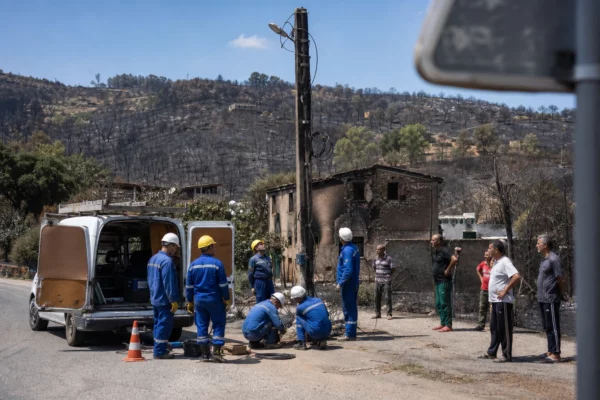 En Algérie, les incendies de Jijel révèlent la fragilité des villages face aux feux et aux coupures de services