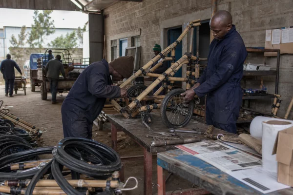Au Kenya, des fauteuils roulants en bambou veulent combler le vide de la mobilité pédiatrique