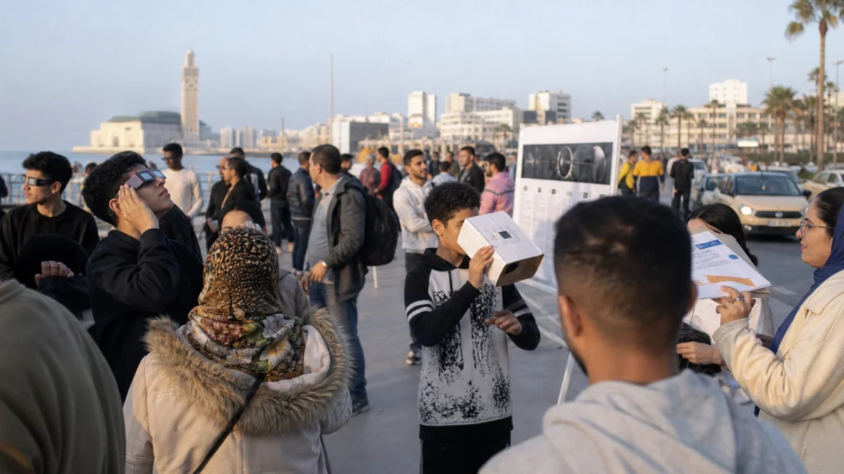 Au Maroc, l’éclipse partielle de 2026 prépare Casablanca au grand rendez-vous solaire de 2027