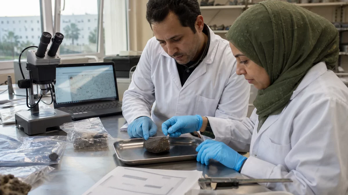 En Algérie, une météorite martienne rare révèle une fenêtre inédite sur l’histoire volcanique de Mars