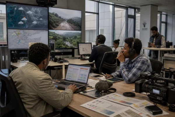 En Amhara, un glissement de terrain frappe un monastère éthiopien et relance l’alerte sur les pluies extrêmes