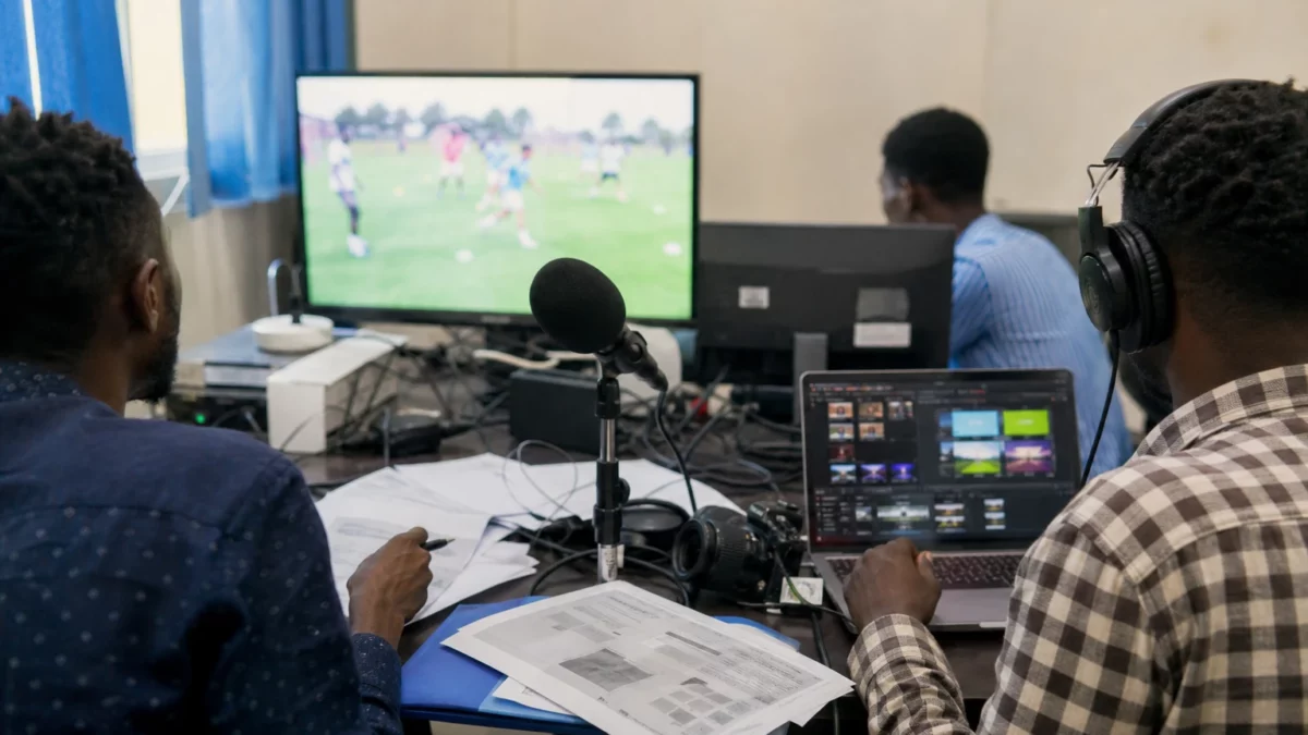 En pleine guerre, des footballeurs soudanais de petite taille préparent à Khartoum leur route vers le Maroc