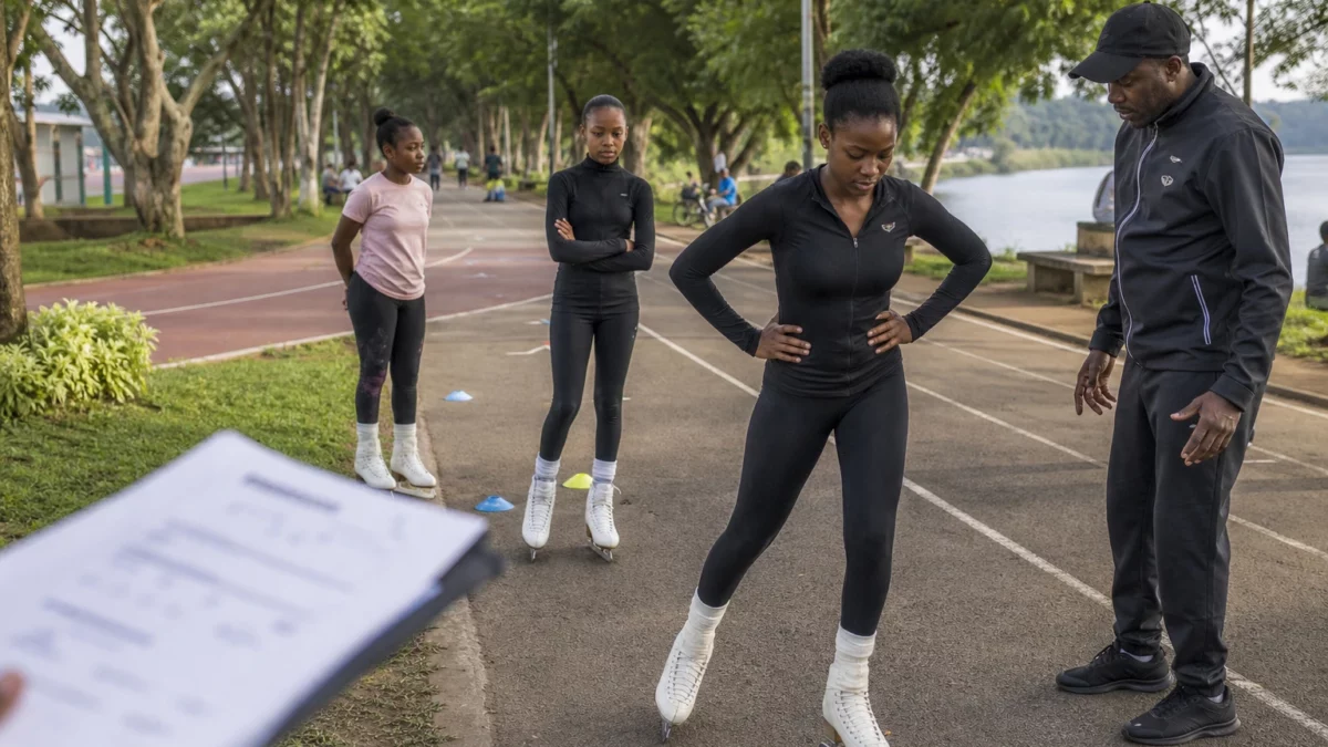 Maé-Bérénice Méité, l’ascension d’une patineuse qui a transformé la glace en symbole de diversité en France