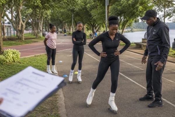 Maé-Bérénice Méité, l’ascension d’une patineuse qui a transformé la glace en symbole de diversité en France
