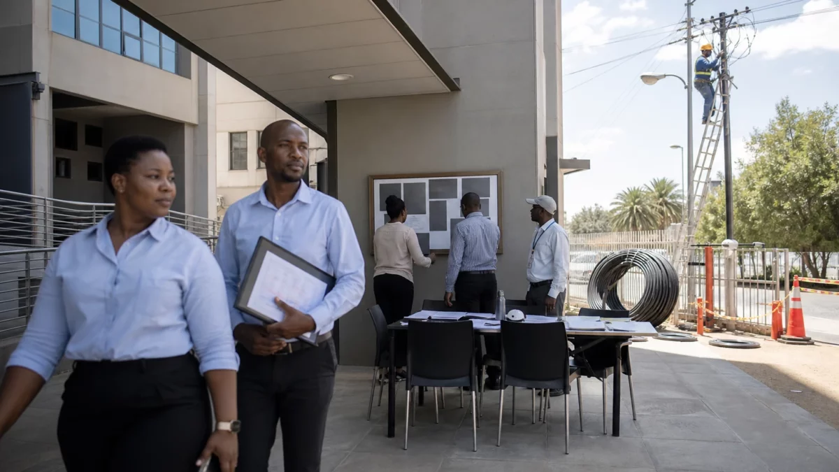 En Namibie, CRAN et NORED misent sur les lignes électriques pour accélérer la couverture internet des zones rurales