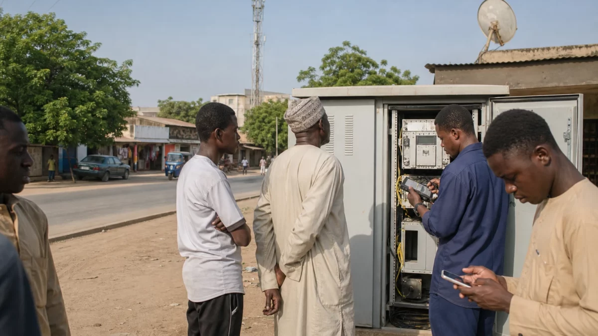 Au Nigeria, le satellite veut rendre rentables les réseaux mobiles dans les zones rurales difficiles à connecter