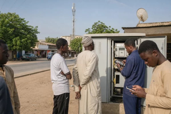 Au Nigeria, le satellite veut rendre rentables les réseaux mobiles dans les zones rurales difficiles à connecter
