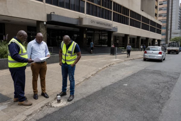 Comment l’orpaillage clandestin ronge les routes de Johannesburg et menace les réseaux urbains en Afrique du Sud