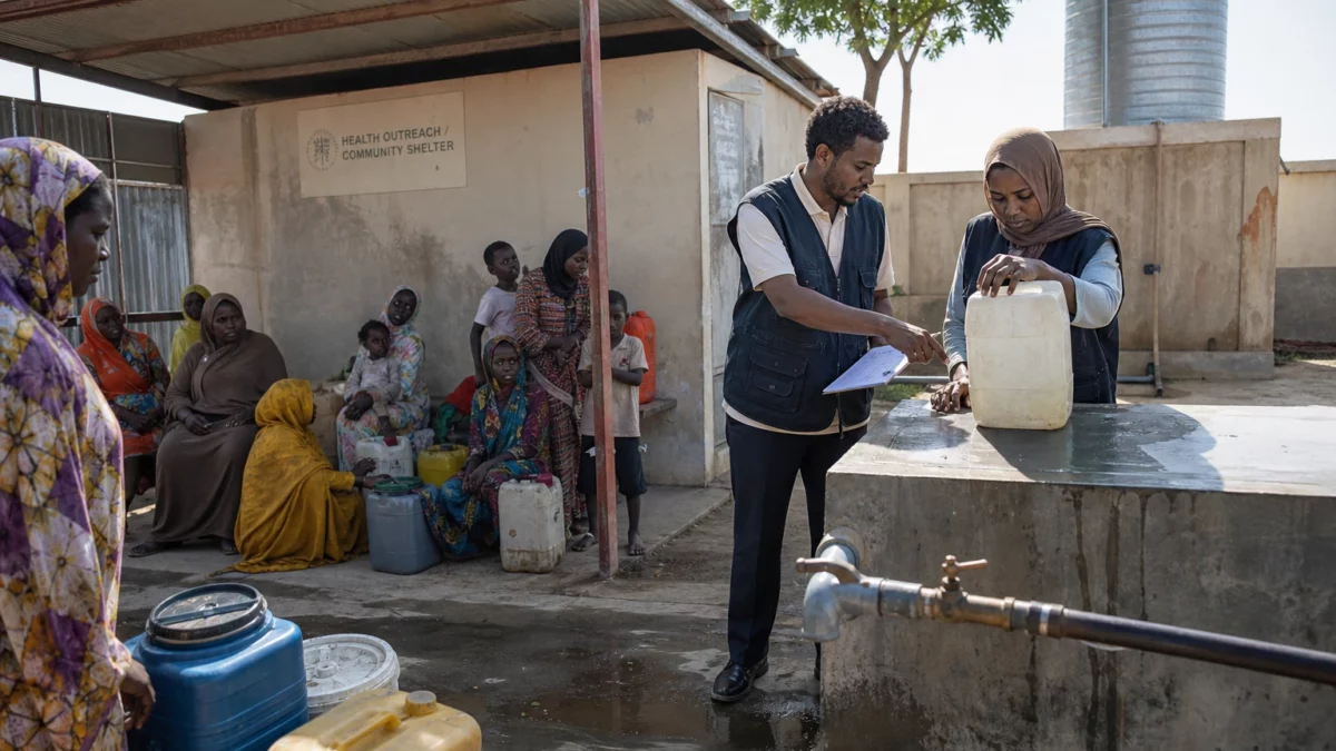Au Soudan, les frappes sur l’aide et le choléra étranglent le Kordofan et aggravent l’urgence humanitaire