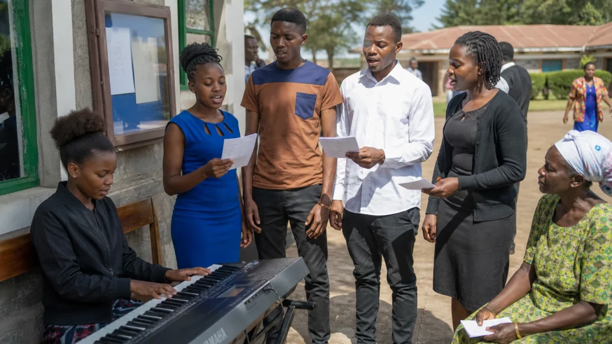 Au Kenya, les Quakers misent sur la musique pour rapprocher les jeunes sans effacer leur héritage religieux