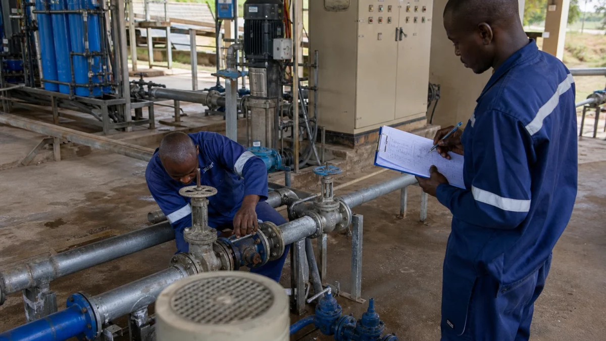 À Kananga, la RDC mise sur un réseau rénové pour rendre l’eau potable plus régulière à 1,5 million d’habitants