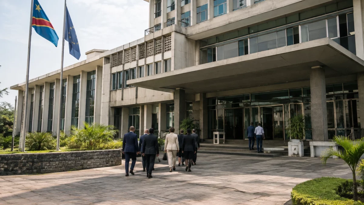 Kinshasa centralise les échanges avec Bruxelles alors que l’enquête belge sur l’entourage présidentiel se poursuit