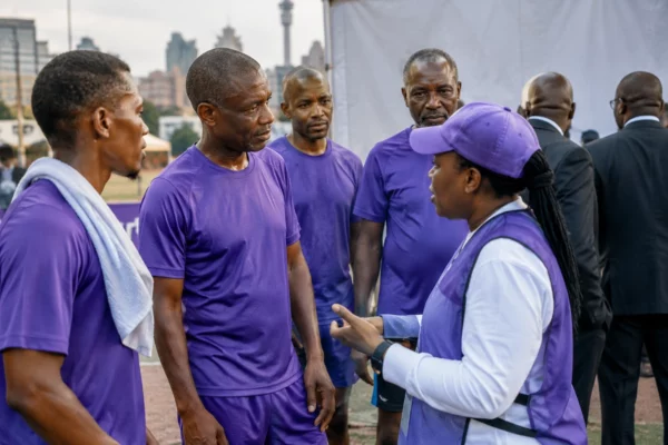 En Afrique du Sud, une course à Johannesburg veut briser le silence autour du cancer de la prostate et du dépistage