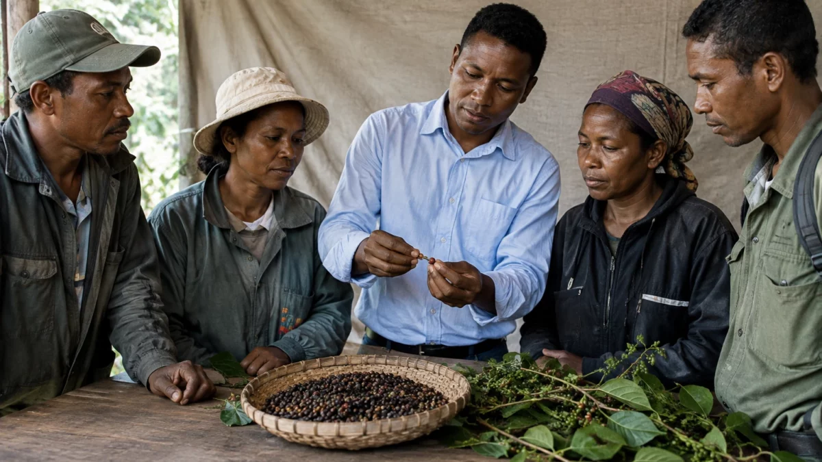 À Madagascar, protéger les forêts pourrait décider de l’avenir économique du voatsiperifery et des revenus des cueilleurs