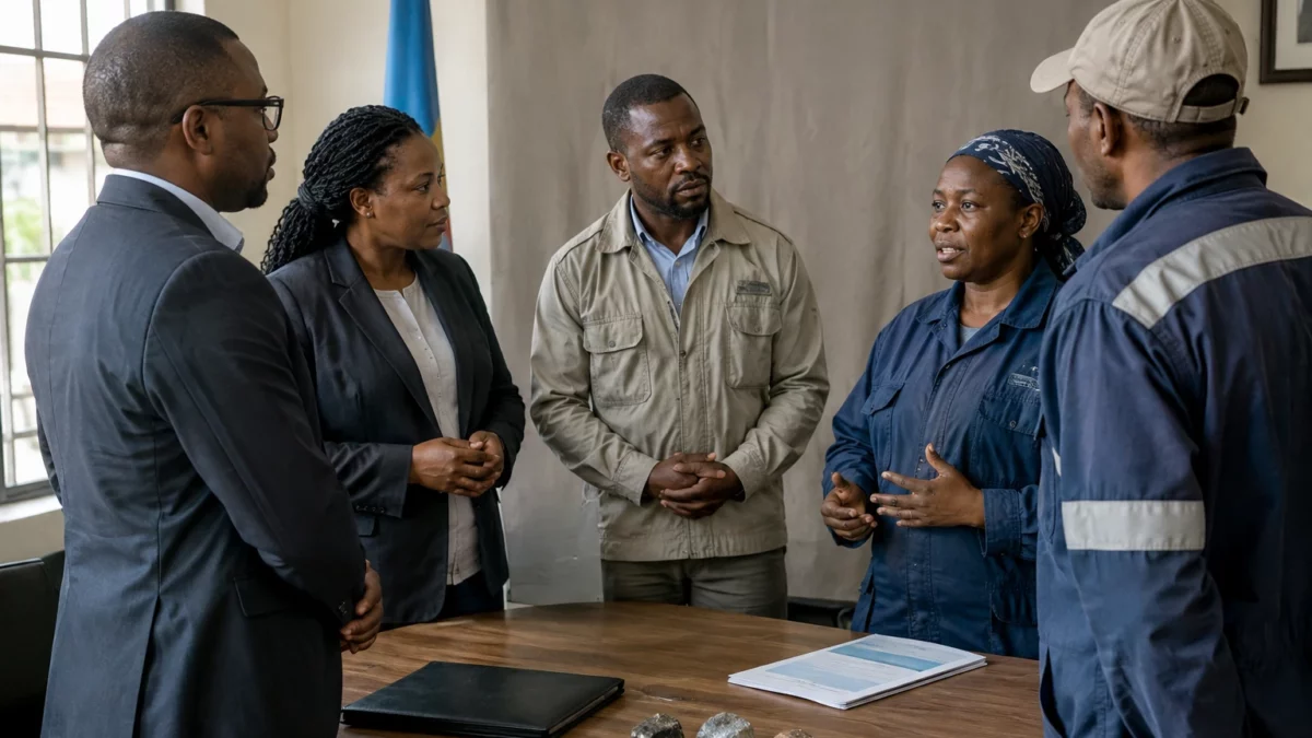 En RDC, les contrôles miniers mettent à l’épreuve l’équilibre entre creuseurs artisanaux et titulaires de concessions