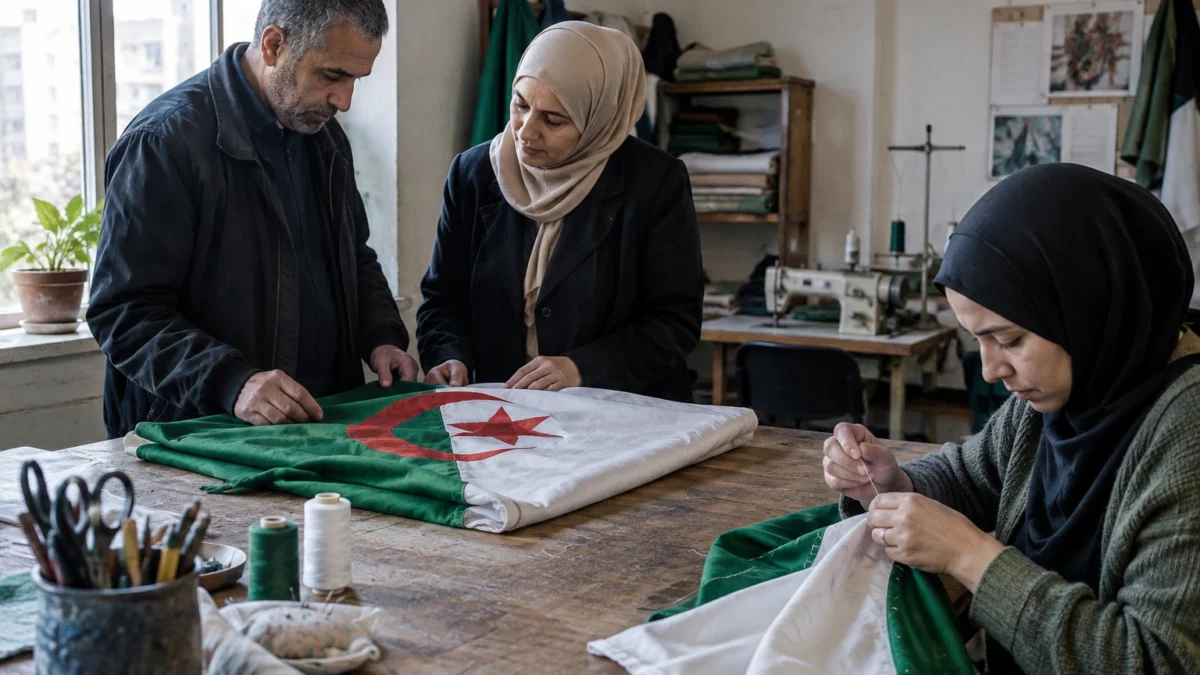 En Algérie, un symbole militant devient drapeau national après des décennies de lutte collective et de débats