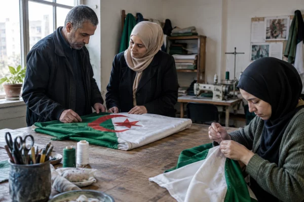 En Algérie, un symbole militant devient drapeau national après des décennies de lutte collective et de débats