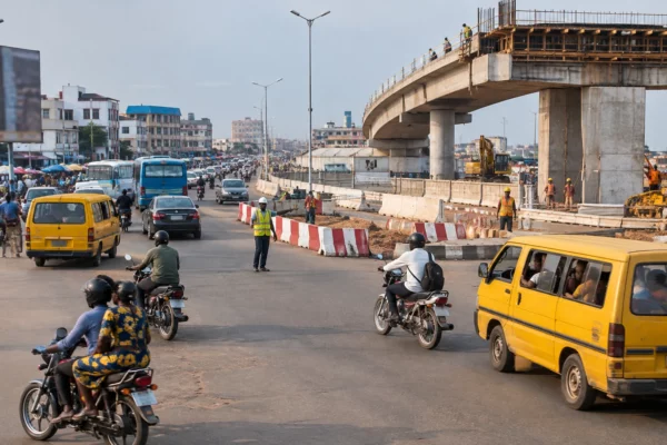 À Cotonou, le nouvel échangeur de Vêdoko devra prouver qu’il peut désengorger la ville et le corridor régional