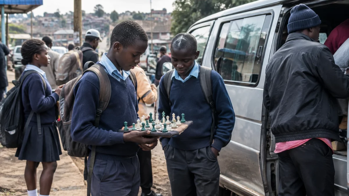 À Kibera, recycler le plastique pour ouvrir les échecs aux enfants : un modèle local entre apprentissage et économie circulaire au Kenya