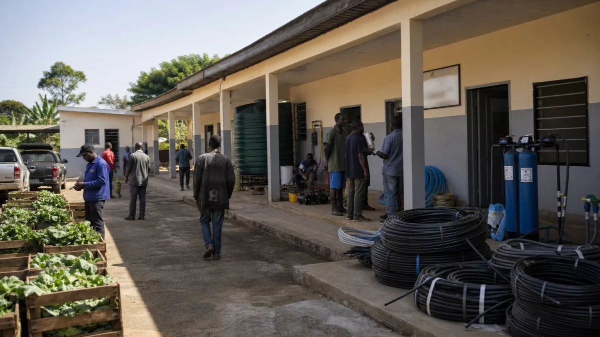 Au Cameroun, l’irrigation maraîchère peut sécuriser les légumes de Yaoundé, Douala et les marchés de la CEMAC en saison sèche