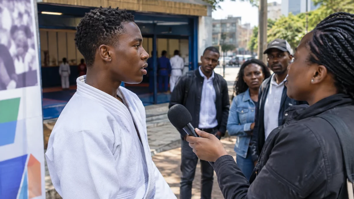 À Nairobi, le judo ouvre à Arno Yafunga la voie des Jeux de la jeunesse, sans effacer les obstacles des jeunes réfugiés
