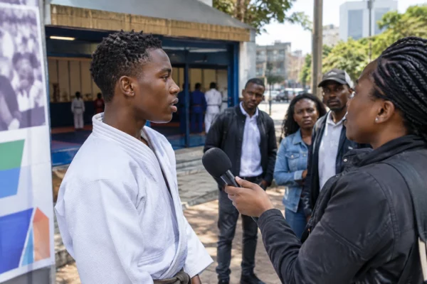 À Nairobi, le judo ouvre à Arno Yafunga la voie des Jeux de la jeunesse, sans effacer les obstacles des jeunes réfugiés