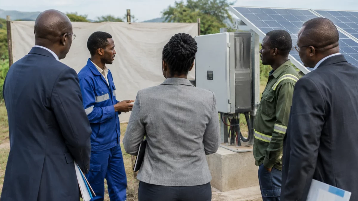 En Afrique, les mini-réseaux solaires complètent le réseau, mais le financement reste un défi majeur
