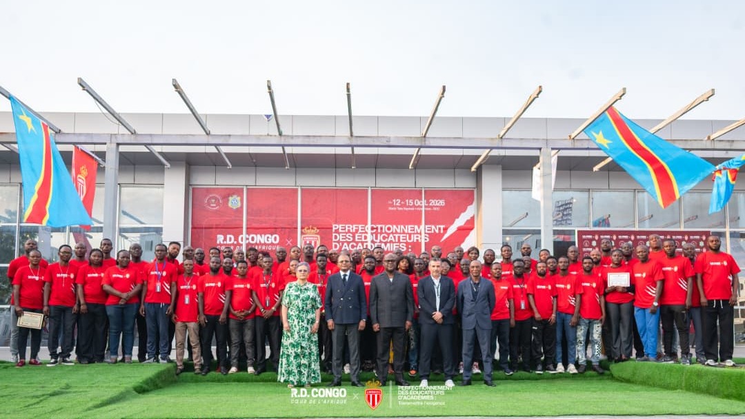 Partenariat RDC–AS Monaco : après seize mois de polémique sur son coût, la formation des éducateurs congolais devient son premier test