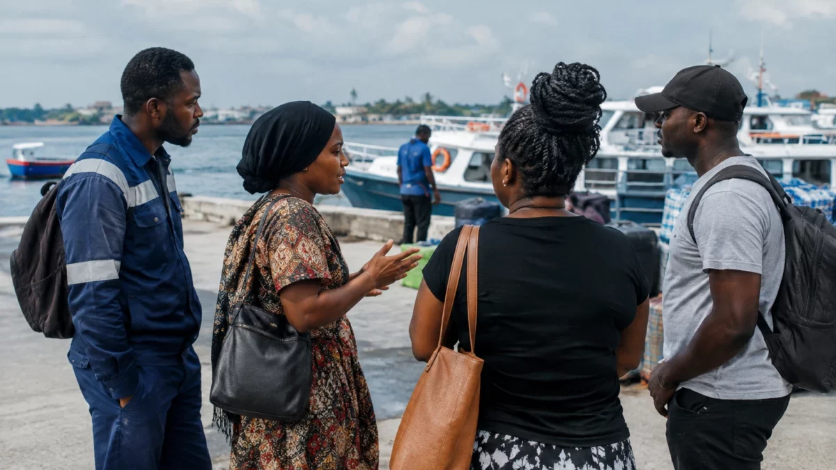 À Port-Gentil, la visite d’Oligui Nguema souligne l’urgence des recherches après le naufrage au large de Mayumba
