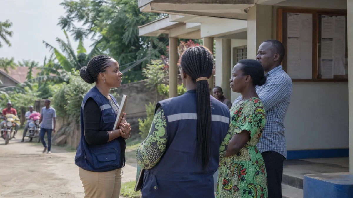 À Bunia, la riposte contre l’épidémie Ebola en RDC met à l’épreuve la confiance des communautés et l’aide internationale