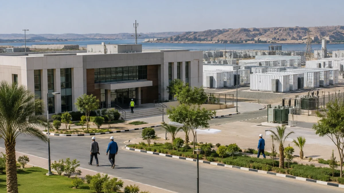 L’Égypte mise sur le stockage par batteries pour intégrer davantage d’énergies renouvelables à son réseau électrique